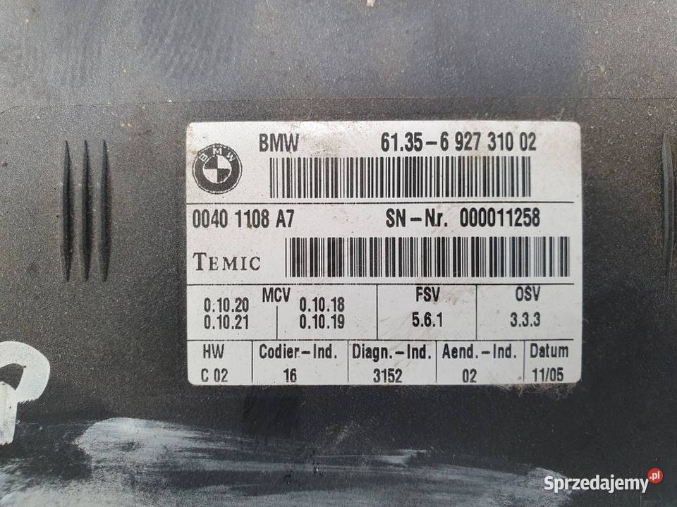 MODUŁ BMW E61 692731002 Części samochodowe Lipno