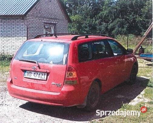 Toyota Corolla sprzedaż syndyka Żeleźniki sprzedam