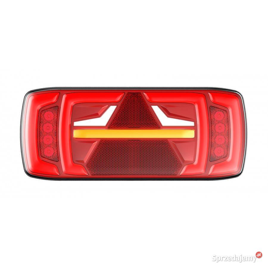Lampa tylna LED neon dynamiczny kierunek trójkąt Sieradz