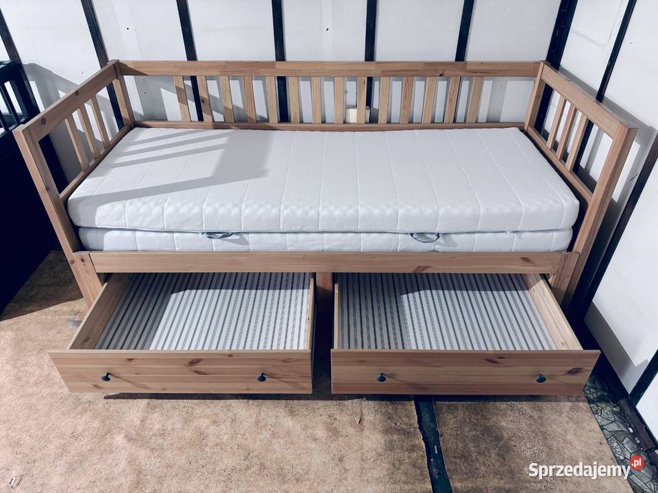 Łóżko leżanka IKEA HEMNES Lite drzewo Sosna 2 Rybnik