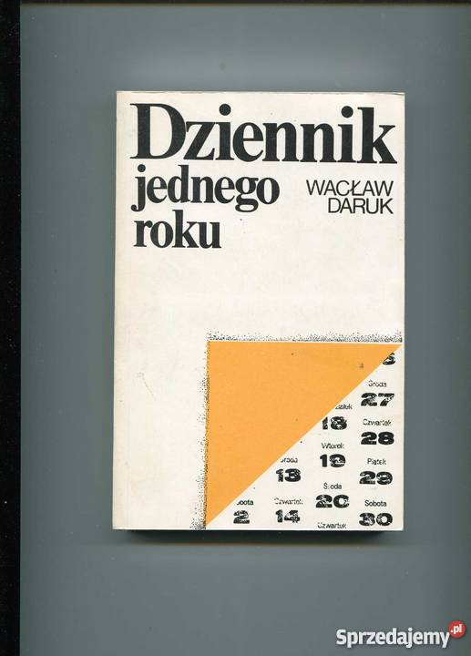 Dziennik jednego roku Szczecin sprzedam