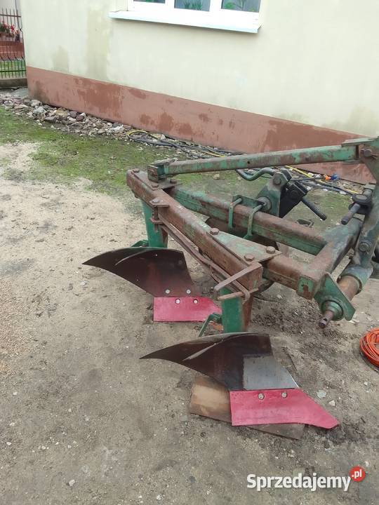 Pług Grudziądz 2 skibowy lemiesze nowe na 2