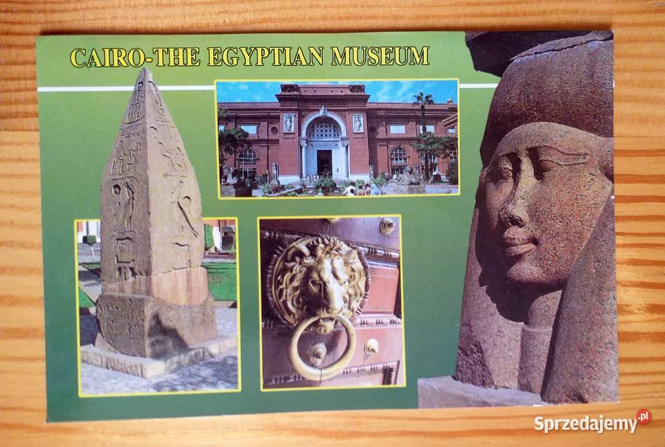 MUZEUM EGIPSKIE W KAIRZE ZAŁOŻONE W 1835 ROKU