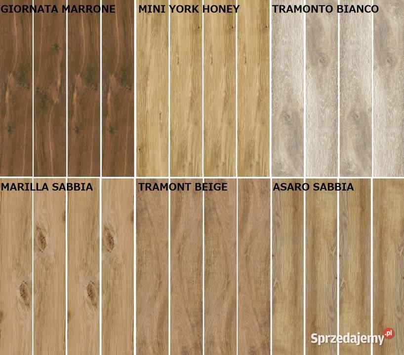 płytka podłogowa 6011 drewnopodobna matowa Gorzów Wielkopolski