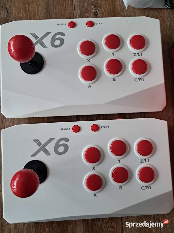 nowa konsola X6 arcade game stick z grami retro Sandomierz