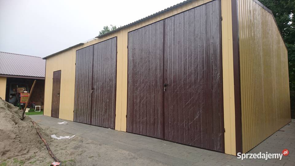 Duży Garaż Blaszany Hala Magazynowa Wiata Domaradz