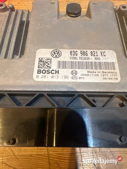 Komputer silnika vw 03g906021kc Margonin sprzedam