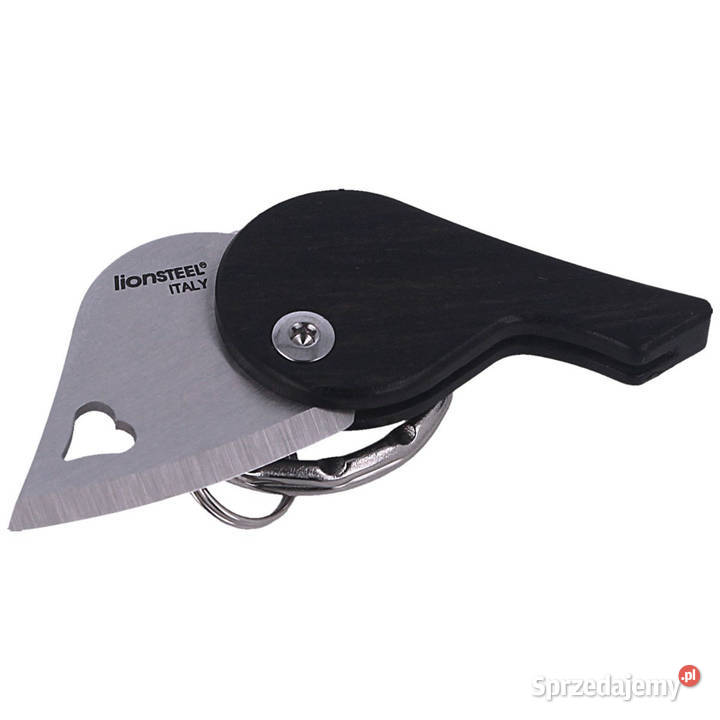Nóż składany brelok LionSteel lionBeat Ebony