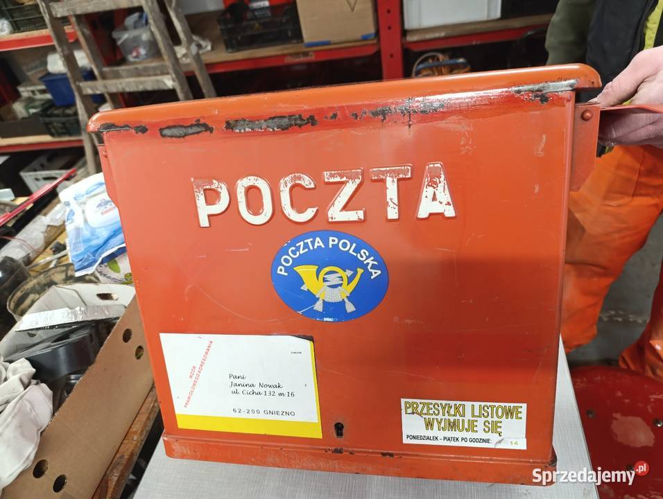 Skrzynka Polska PRL skrzynka poczta Polska Poznań sprzedam