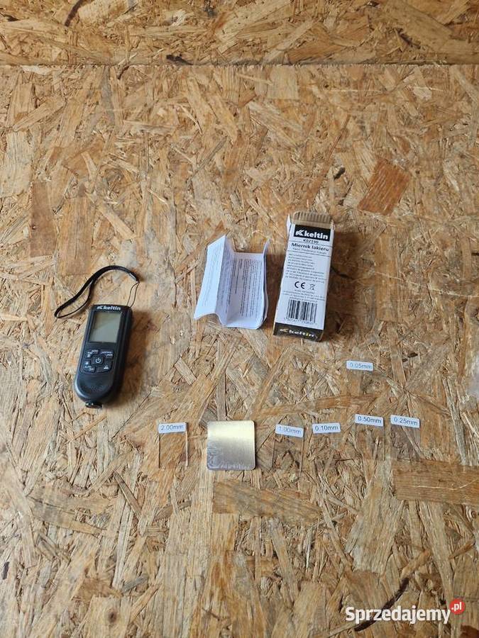 Miernik grubości lakieru LCD tester powłoki Głogowa