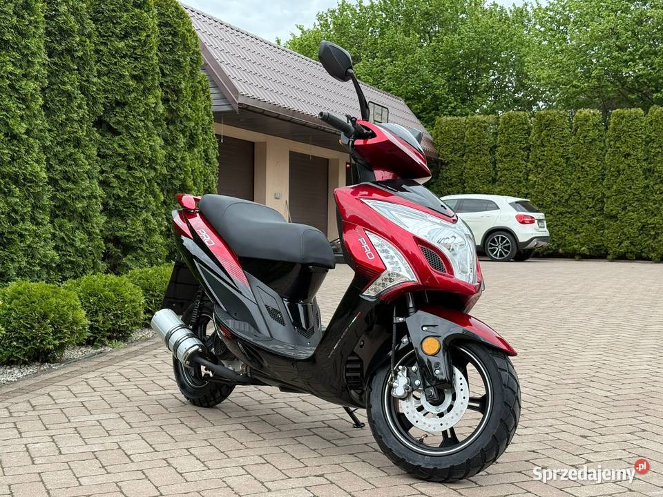 Skuter BARTON BLAZE 50cc duży XXL nowy 4T LED Zambrów