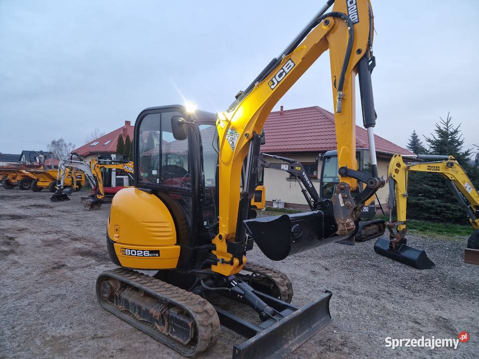 Minikoparka JCB 8026 CTS 2023r 400mtg
