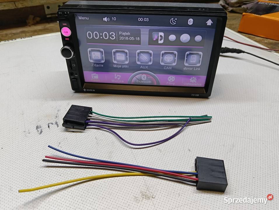 Radio uniwersalne samochodowe 5 Drążdżewo Nowe sprzedam