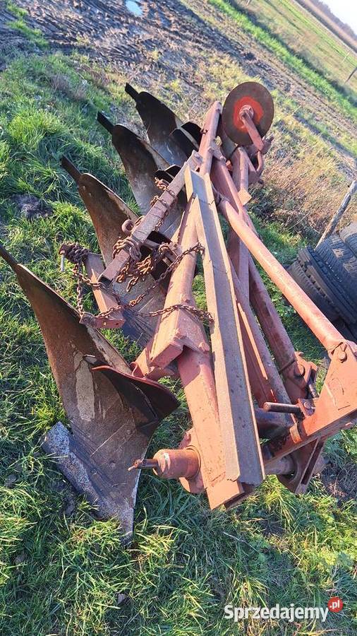 Pług Zagonowy Unia Grudziądz 4 Skibowy Grodziec