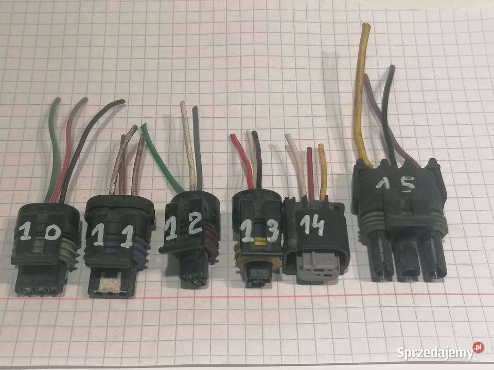 wtyczka 3pin Citroen Peugeot Renault Materiały instalacyjne Piotrków Trybunalski