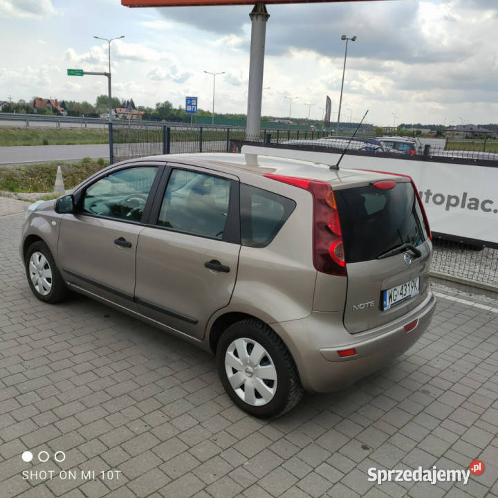 Nissan Note I 20052013 brązowy Note Lipówki