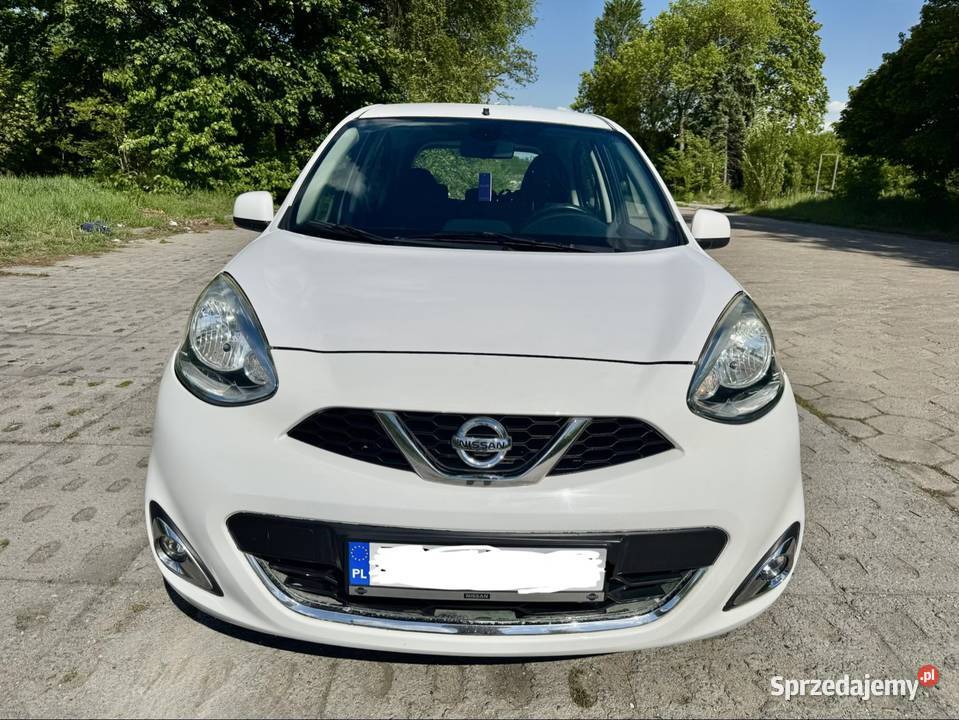 Nissan Micra k13 lift bogata 12 benzyna benzyna Łódź