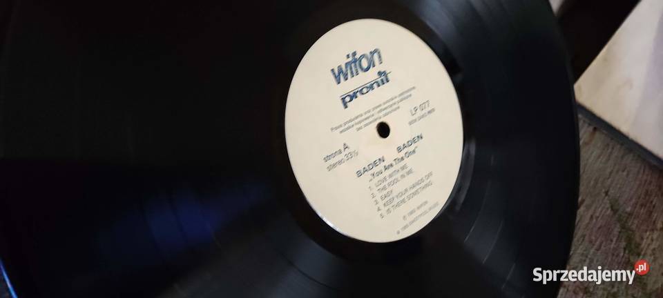 BADEN BADEN You Ave The One płyta winylowa płyta winylowa Płyty i kasety Gliwice