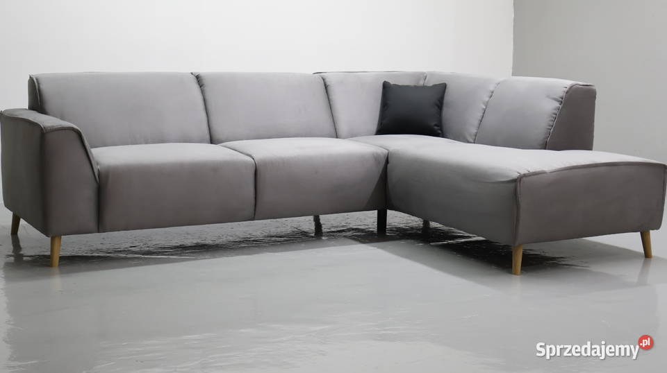 TLY NOWOCZESNY NAROŻNIK kanapa sofa popielata Poznań sprzedam