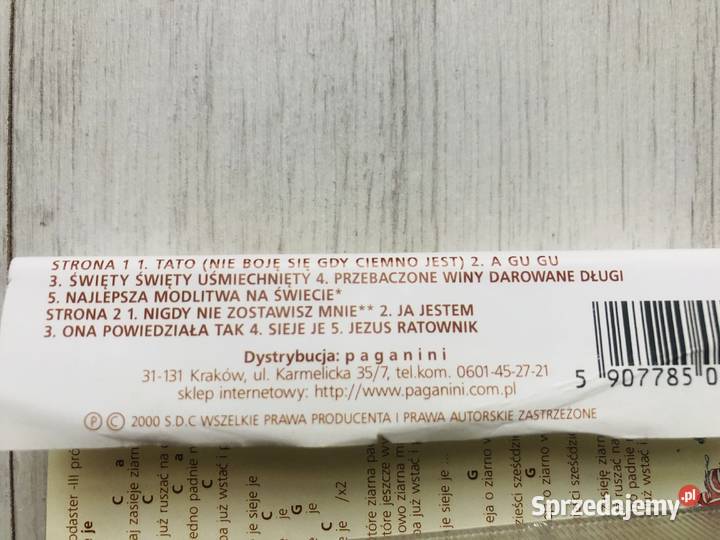 Kaseta audio Arka Noego A Gó Gó kasety a gu gu Łódź
