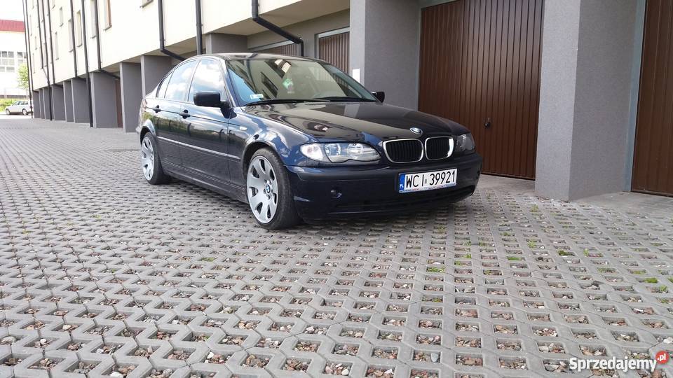 bmw e46 318d sedan 17 Alu przyciemniane szyby centralny zamek mazowieckie Ciechanów