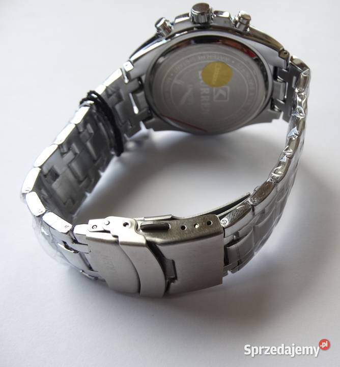 Duży zegarek męski Curren solidna bransoleta Gorzów Wielkopolski