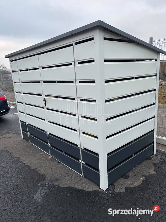 Wiata smietnikowa spad tył 26x12m Schowek sprzedam