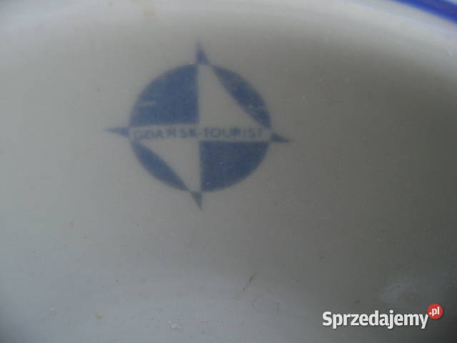 Starocie z PRL Gdańsk Zestaw 7 miseczek z logo Gdynia
