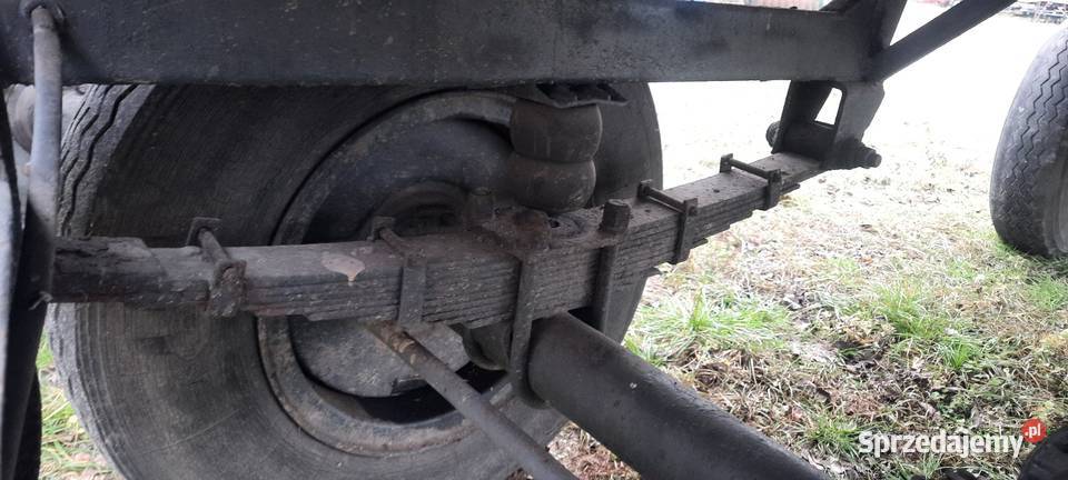 Przyczepa rolnicza Autosan d50 sztywna transport łódzkie Złoczew