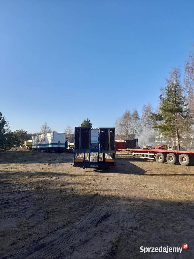 Naczepa niskopodwoziowa