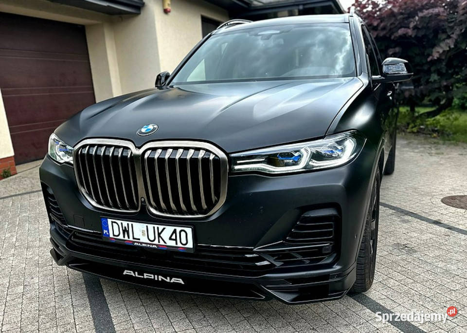 BMW X7 BMW X7 XB7 Alpina 44 biturbo 621 Bogata X7 Wrocław