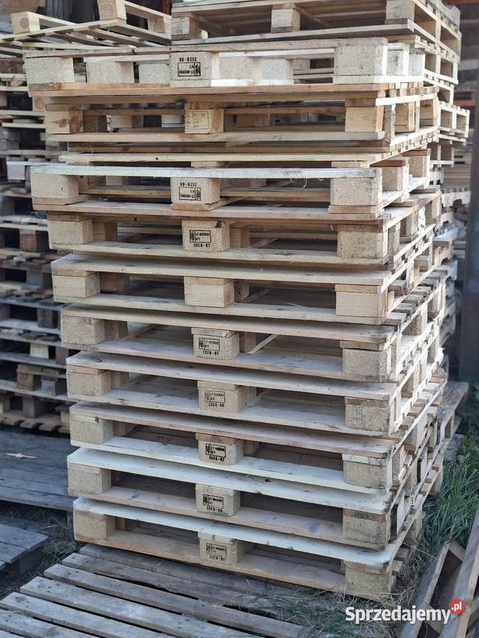 Palety Paleta Przemysłowa Różne wymiary 100x100 Magazynowanie Korfantów