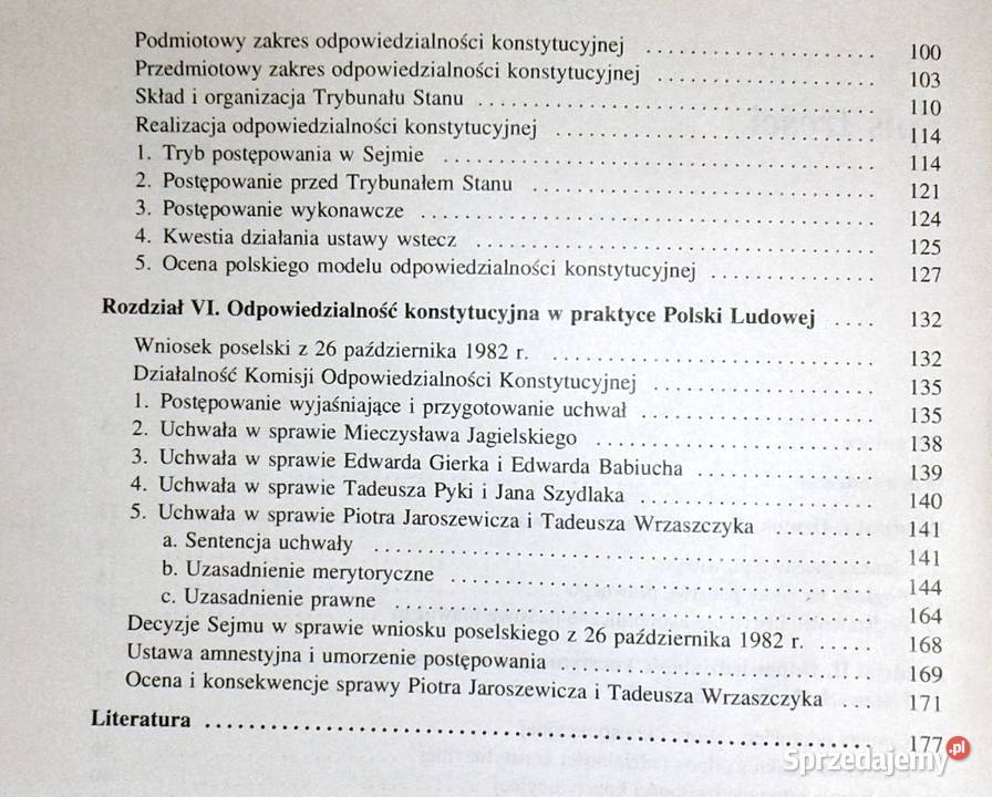 Odpowiedzialność konstytucyjna w Polsce Michał Chełm