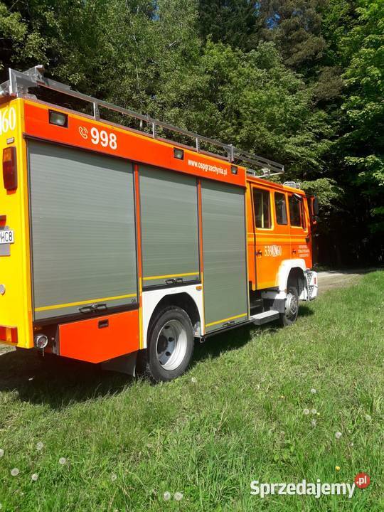 MAN F2000 GBA 2416 4x4 automat pożarniczy 16000kg Grzechynia