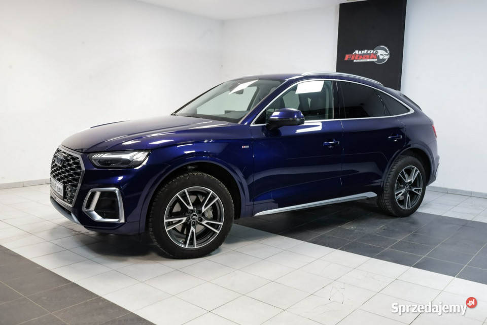 Audi Q5 Sportback QuattroSLineSalon PolskaI łopatki zmiany biegów