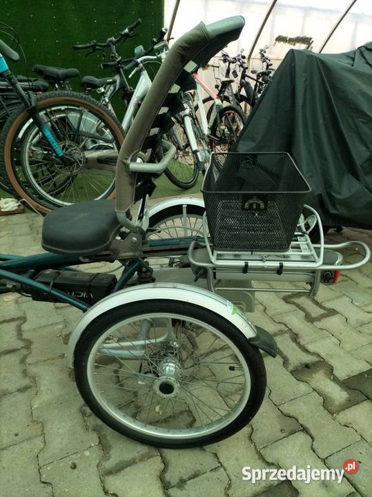 Rower elektryczny 3 koła Vanraam Holland wielkopolskie Lusowo