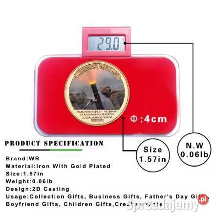 Kolekcjonerski zestaw upamiętniający weteranów Warszawa