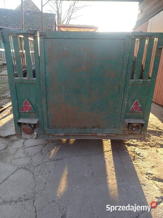 Przyczepa bydlarka do bydła żywca koni sprzedam