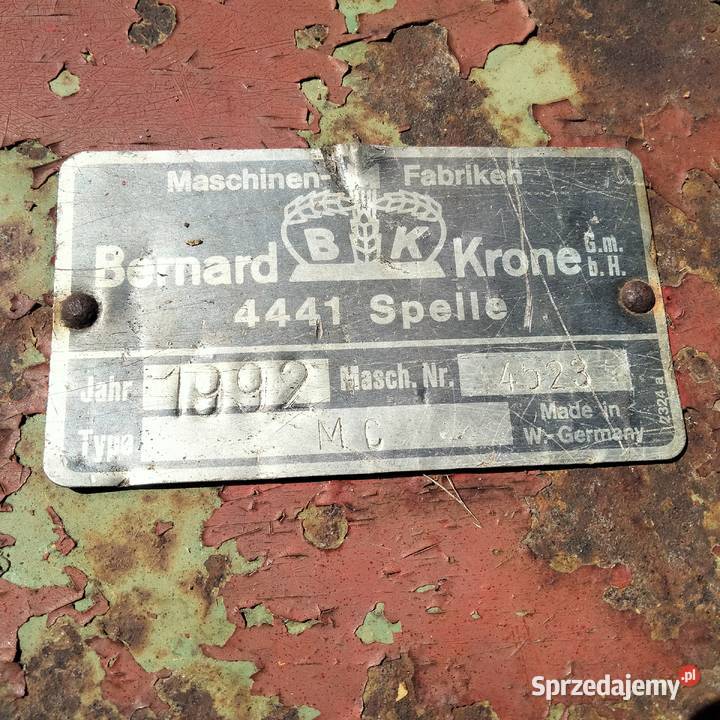 Sieczkarnia Krone nieuszkodzony Janiszewo