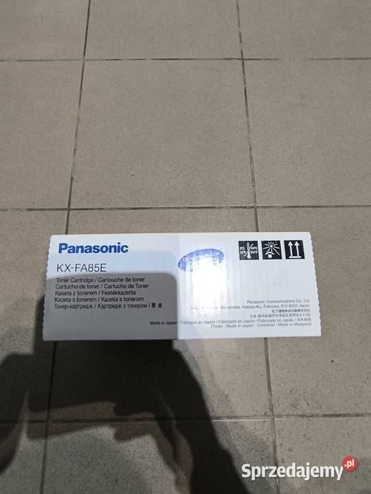 TONER PANASONIC KXFA85E KXFA85E Czarny Black Drukarki i skanery zachodniopomorskie Kamień Pomorski