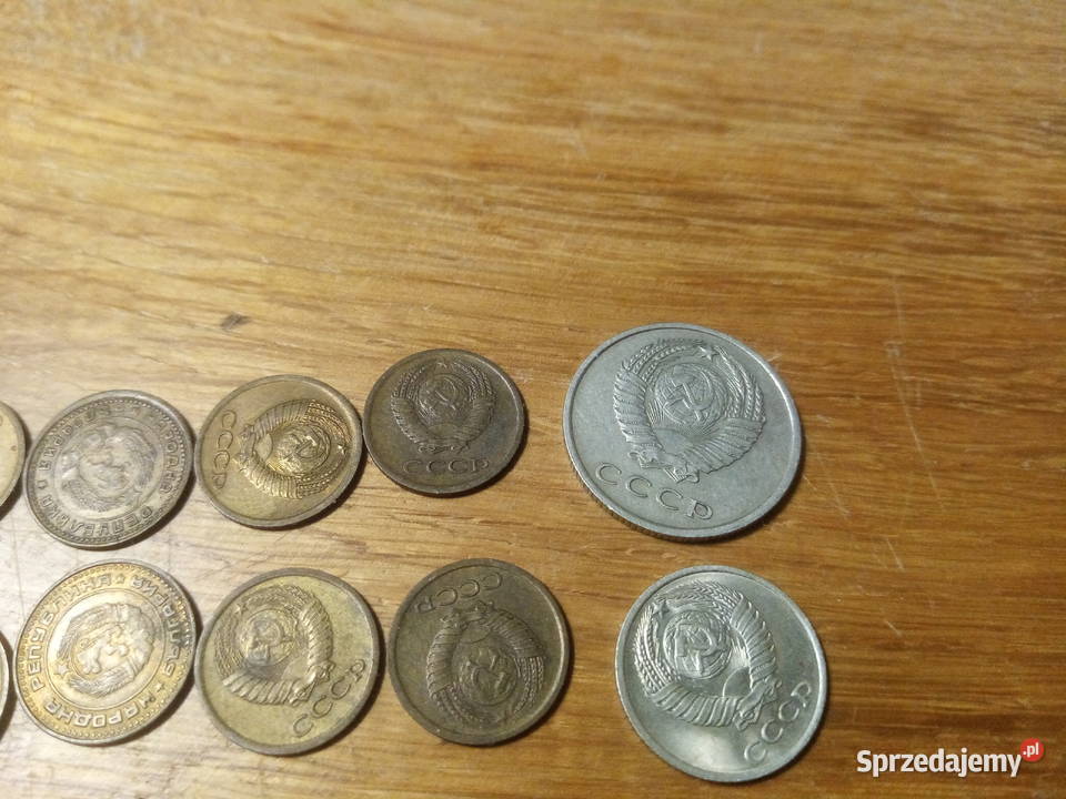 Monety cccp kopiejki zssr lata 1970 Tarnowskie Góry sprzedam