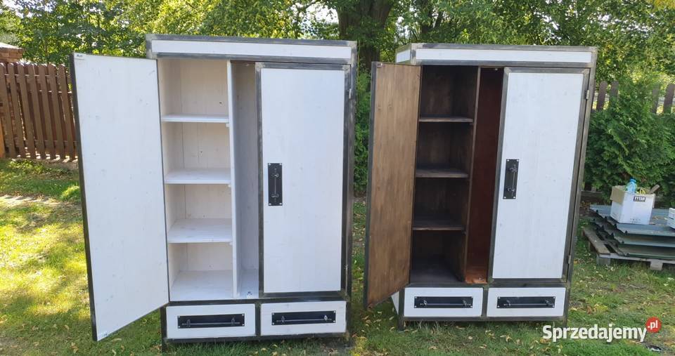 industrialna szafa ubraniowa 2 drzwiowa z Warszawa