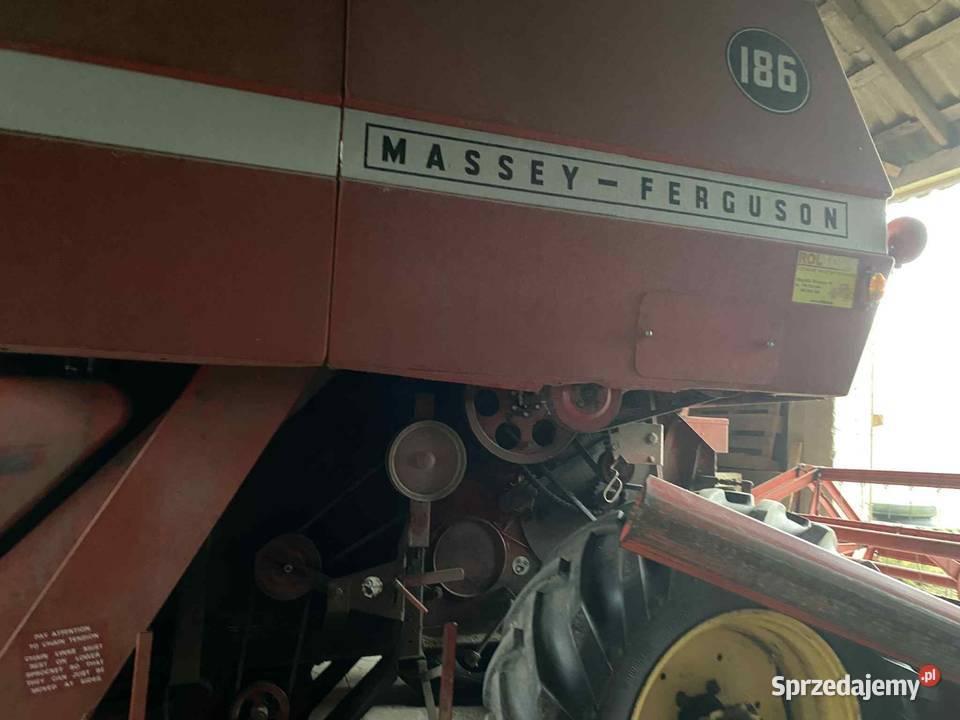 Kombajn mf 186 podlaskie Mikicin