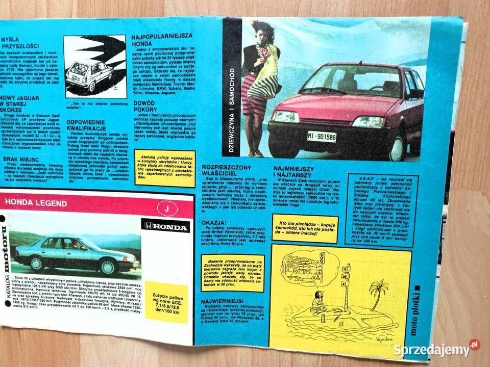 Czasopismo Motor z 3 maja 1987 Roku 18 Tarnobrzeg