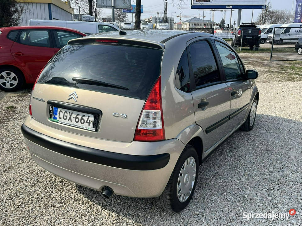 Citroen C3 GWARANCJA manual 14 benzyna zadbany Warszawa