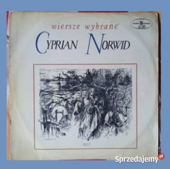 CKNorwid Wiersze wybrane płyta Łomnicki płyta winylowa Łódź