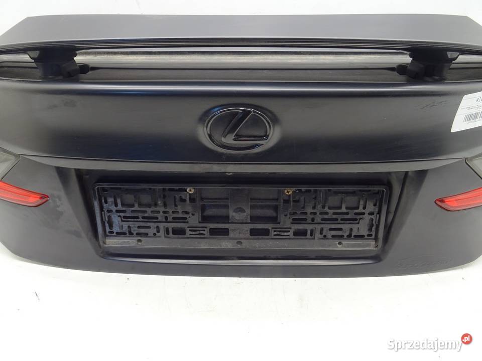 TYLNA KLAPA LEXUS RC SportowyCoupe TYLNA