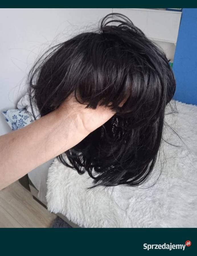 Peruka czarna Nakrycia głowy Kraków sprzedam