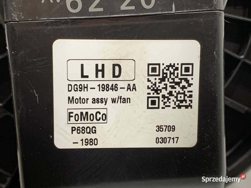 DMUCHAWA NAWIEWU FORD MONDEO MK5 DG9H19846AA