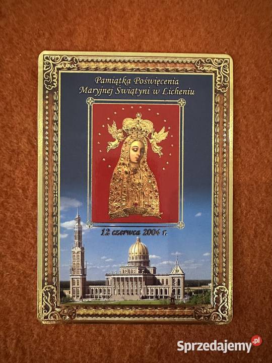 Pamiątka Poświęcenia Maryjnej Świątyńi w Zabrze sprzedam